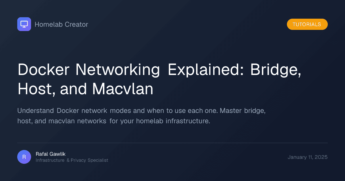 Docker network diagram visualization