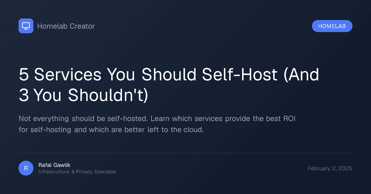 Services decision guide